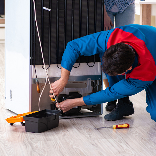 how much do you charge for refrigerator repair services in Poquonock Bridge Connecticut